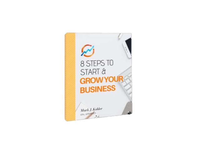  8 Steps to Start Grow Your Business book cover