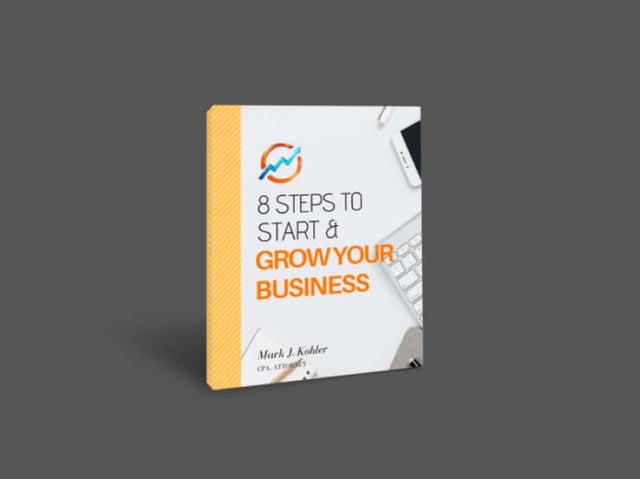  8 Steps to Start Grow Your Business book cover