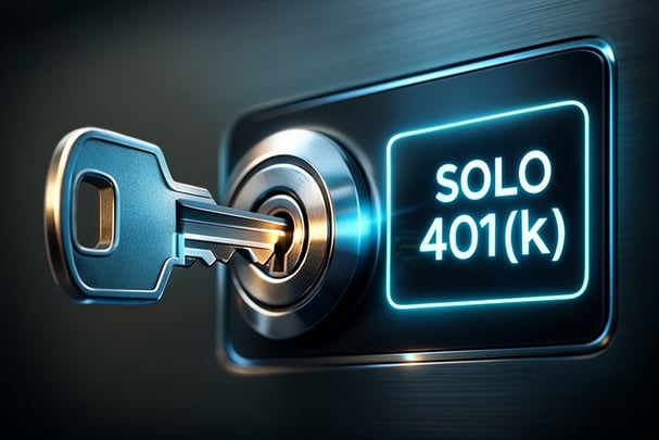 Key in a lock that is labeled 