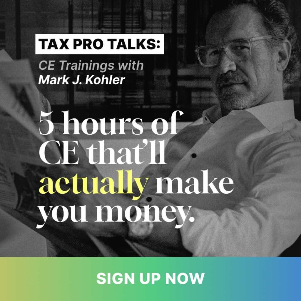 5 Hours of CE that'll actually make you money. CE Training Mark J Kohler