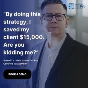 By doing this strategy, I saved my client $15,000. Are you kidding me? Book a demo